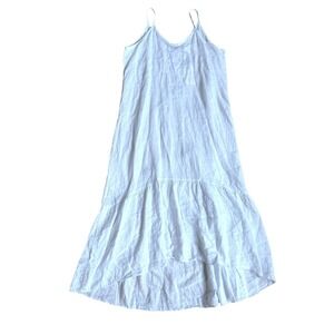 terzo millennio white linen dress Terzo Millennio Clothing